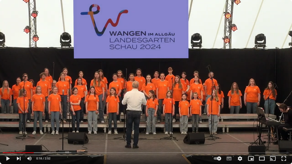 Jugend- und Kammerchor der Jugendmusikschule Württembergisches Allgäu